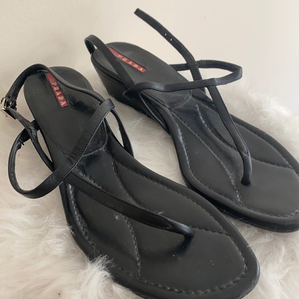 Prada mini wedge